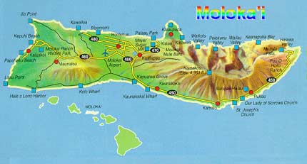 Molakai Map