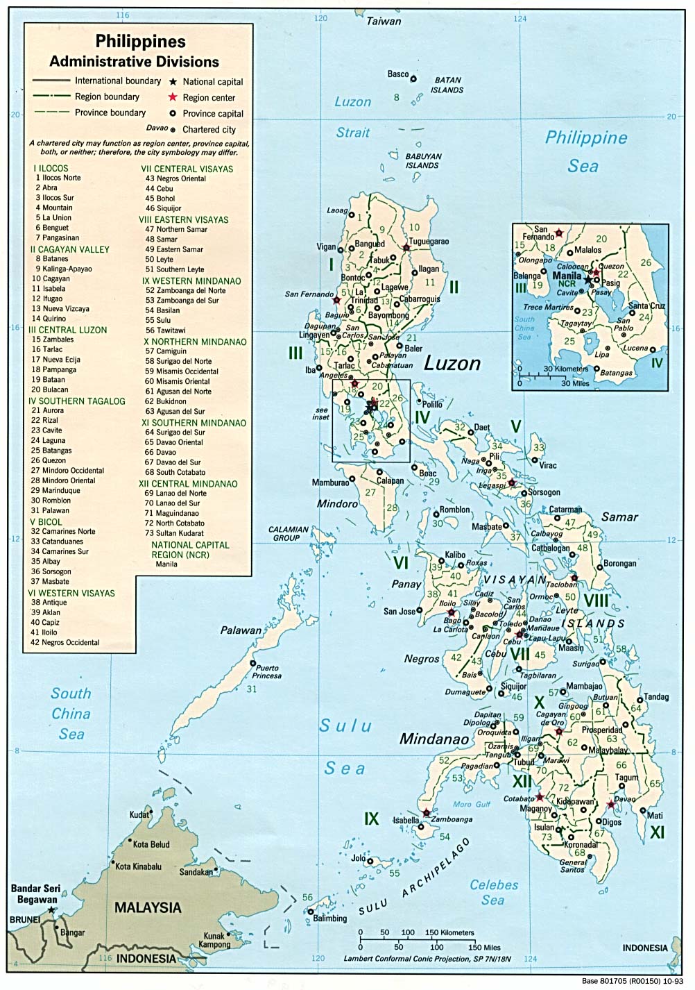 Philippine Islands Map