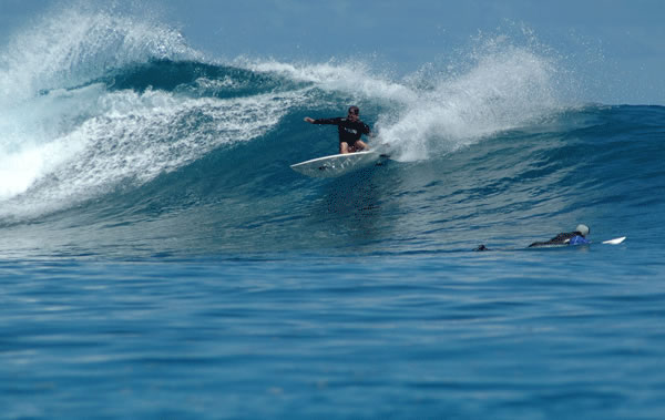 Jason Hennessey Surfing in the Mentawai Islands in Indonesia